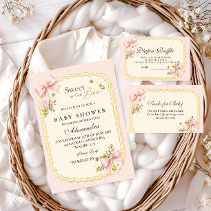 Coquette Sweet Bee Luier Raffle Informatiekaartje