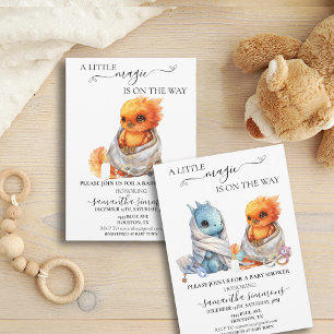 Dragon Phoenix Twins magische mythologie Baby show Kaart