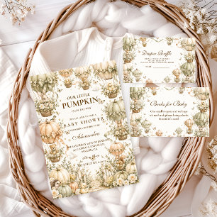 Betoverde Kleine Pompoen Baby Shower Servet