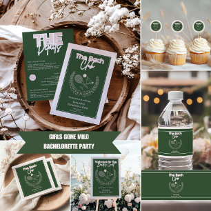 Cocktails en Country Clubs Bachelorette Servet