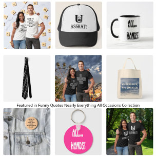 Geen Shenanigans hier Grappige Unisex T-shirt