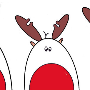 Rudolph de Rode Neus Rendier - Kerstmis Kaart