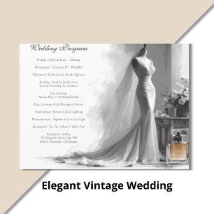 Romantische Sketch Wedding retourlabel Etiket