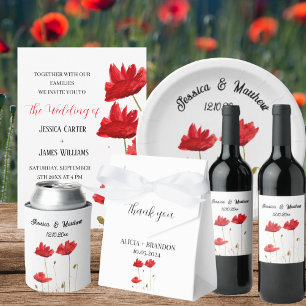 Wilde bloem Weddenschap Rustic Land Wilde Bloemen All In One Uitnodiging