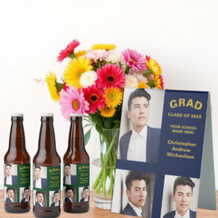 Minimalistische Typografie 3 Foto Afstuderen Bier Etiket