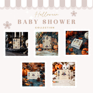 Whimsical Animal Halloween Baby shower Servet