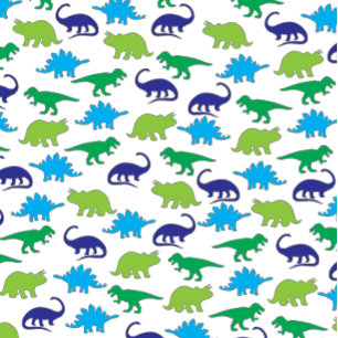 Schattigee dinosaurus Baby shower Stegosaurus Blue Kaart