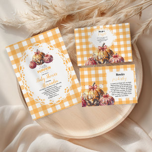 Disco Pumpkin Patch Baby shower Servet