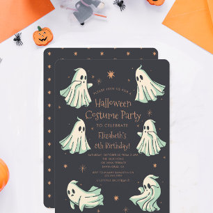 Ghost Halloween Dark Spooky Wrapping Paper Cadeaupapier