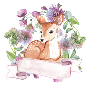 Woodland Squirrel eerste verjaardag uitnodiging