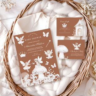 Enchanted Garden Fairy Wildflower Kaart