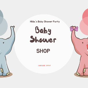 schattig baby shower t-shirt