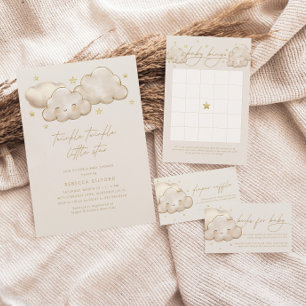 Twinkle Twinkle Little Star Ivory Book Request Informatiekaartje