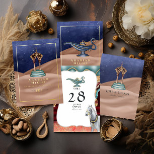 Woensdag Folie Arabische Folie Folie Uitnodiging