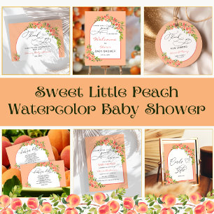 Little Peach Waterverf servetten