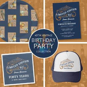 Classic  Whiskey Bar Poster Pattern Kussen