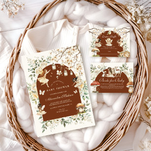 Fairies Wildflower Flower Meadow Baby shower Servet