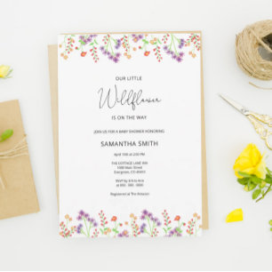 Wildbloemen Emoji afbeelding wild baby shower