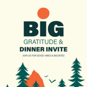 Thanksgiving/Friendsgiving Diner Feest Papier Servet