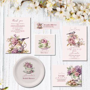 Love is Brewing Tea Party Vrijgezellenfeest Label