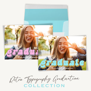 Afstuderen Typografie Foto QR Code Social Media Kaart