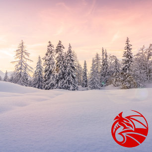 Sloveense pretkerst, aangepast feestdagenkaart