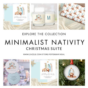 Natitivity Scene Pattern Mary Joseph Jesus Kerstmi Tissuepapier