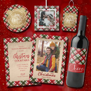 Vrolijk kerstfeest op Pset Feestdagenkaart