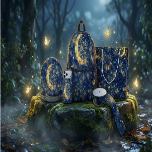 Lunaire Gloed Hemelse Maan  Cadeaupapier