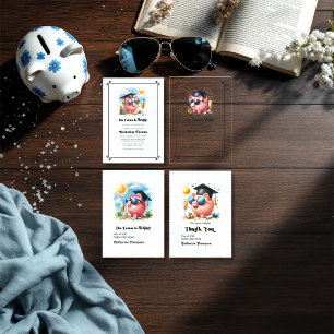 De toekomst is Bright Finance Afstuderen Foto Aankondiging