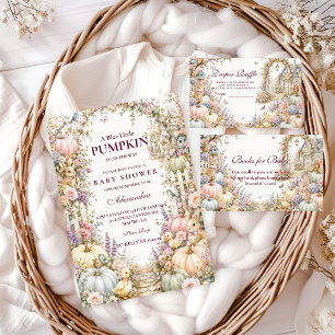Betoverde Pastel Pompoen Baby Shower Servet