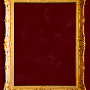 Luxury Burgundy en Gold Royal Couples Shower Kaart