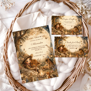 Grillige Meisje Western Boho Baby Shower Servet