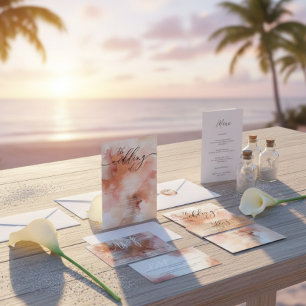 Roos Gouden Aardtoon Waterverf Flyer