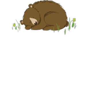 Bruin Beer Baby shower Woodland Kaart