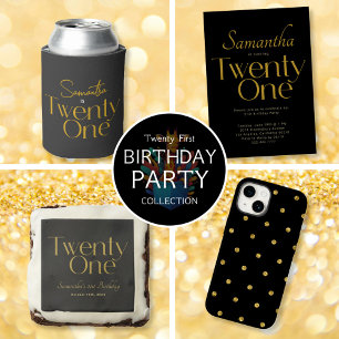 Elegant zwart en gouden glinster stippenpatroon iPhone 14 hoesje