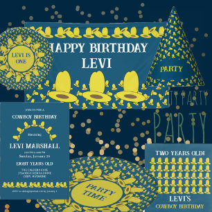 Cowboy Birthday Party Servet