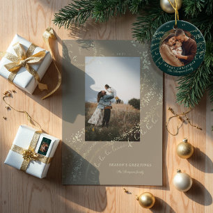 Elegante gouden glitter Confetti sneeuwstreep Inpakpapier Vel