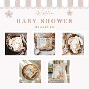 Rustieke Cowgirl Boots Flora Diapper Raffle Informatiekaartje