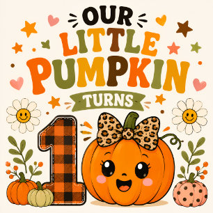 Schattige Oranje Kleine Pompoen Halloween Aangepas Trucker Pet