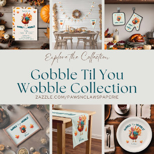 Eigenzinnige lichtgroene Waterverf Turkije Thanksg Schort