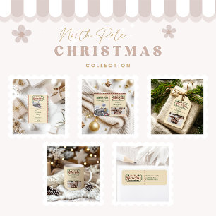 Kerstfeest op de Noordpool Kaart