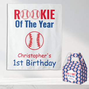 Referentie van het jaar honkbal 1ste verjaardag kaart