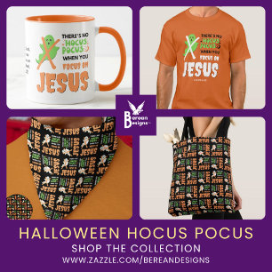 GEEN HOCUS POCUS Christelijke Halloween Cadeaupapier
