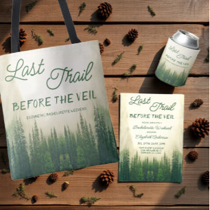Laatste spoor voor de Veil Bachelorette Tote Bag
