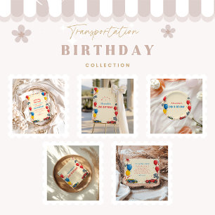 Twee snelle race auto 2e verjaardag servet