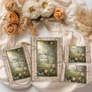 Bosbos Baby shower Servet