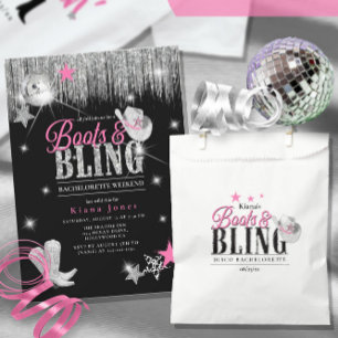 Fixin' The Posse Disco Bachelorette ID925 Shot Glas