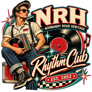 NRH Rhythm Club Vintage Rockabilly Dames T-Shirt