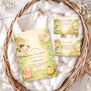 Boerenland Baby Shower Servet